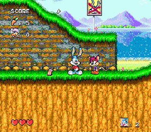 Tiny Toon Adventures - Buster's Hidden T