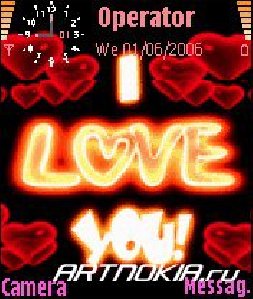 animated-i-love-u-Nokia-Theme