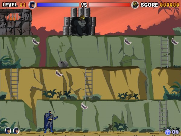 Gorilla Grodd Barrels of Peril