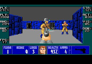Wolfenstein 3D (PD) Demo 140927