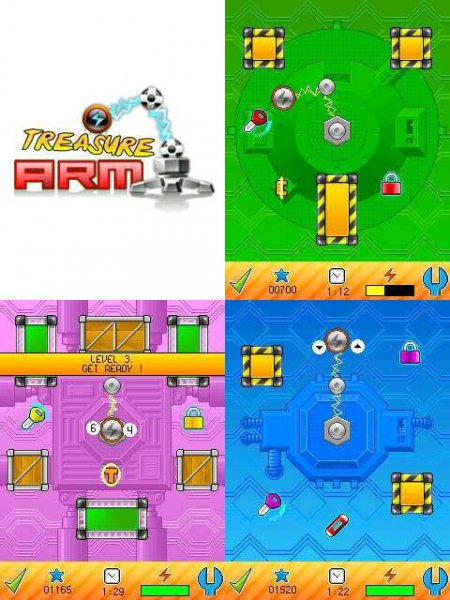 Robot Treasure Arm 240x320 k800