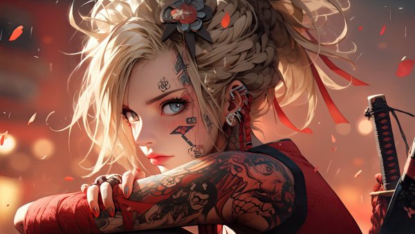 Code Of Katana Neo Tokyo Lucy