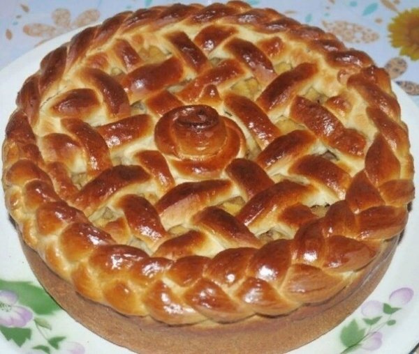 Пирог с яблоками