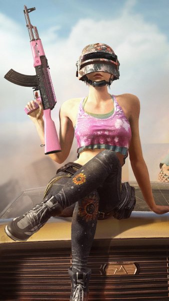 Девушка PUBG