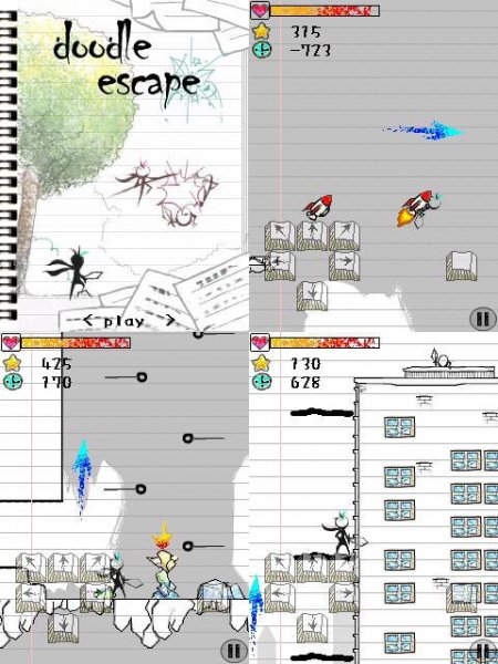 DoodleEscape 240x320 ts