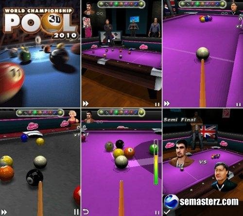3D World Championship Pool 2009 128x160