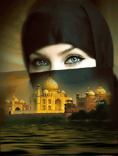 Восточная девушка...