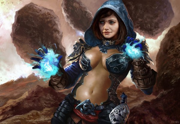 Фэнтази - девушки обои ПК