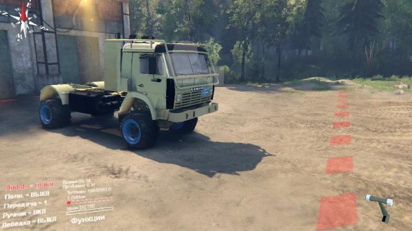 KAMAZ RALLI 4911 EKSTRIM Для Spintires