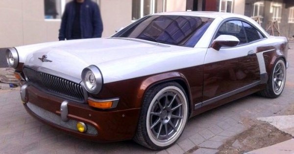 Газ21 на базе мерседес