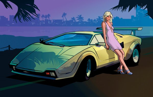 Gta-vice-city-girl-lamborghini