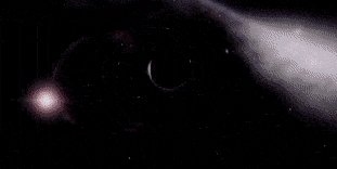 Симуляция Попадания В Чёрную Дыру