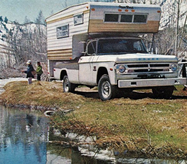 Dodge W200 Sweptline Camper Special with Open Road