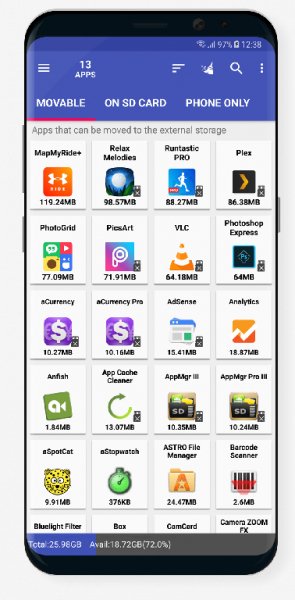 AppMgr Pro III (App 2 SD) v4.53 [Mod Lite]