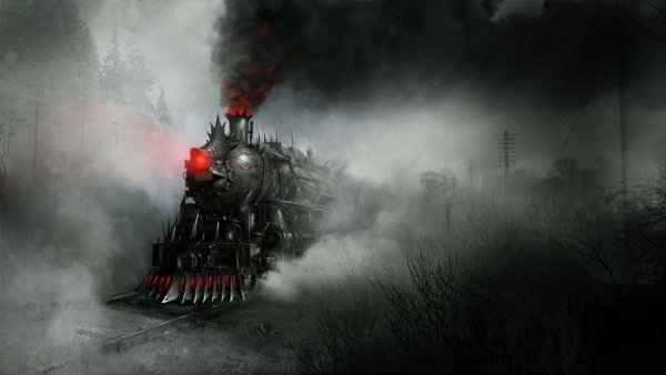 fantasy-art-smoke-gothic-demon train