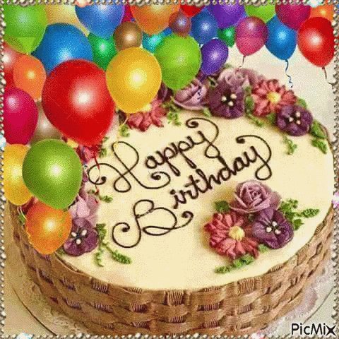 Happy Birthday Birthday Cake GIF - HappyBirthday BirthdayCak