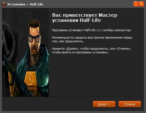 Half-Life Setup