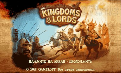 Kingdoms And Lords 480x800 RU