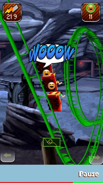 Rollercoaster Rush Underground 3D MobPor