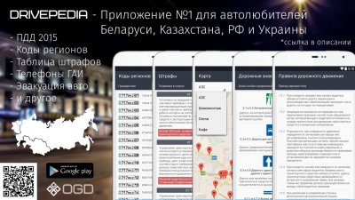 DrivePedia - ПДД 2015 Беларуси Казахстан