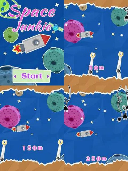 Space Junkie 320x240