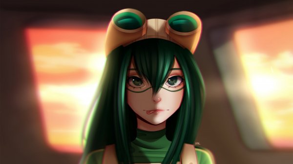 my hero academia tsuyu asui 4k hd
