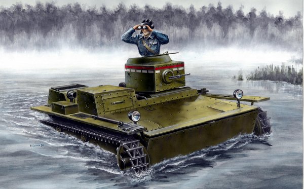 Плавающий танк Т-38