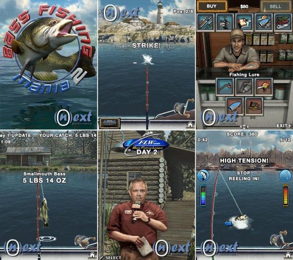 Bass Fishing 3D 2 SE 240x320