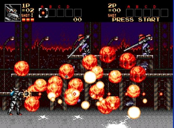 Robotron (Contra Hard Corps hack)