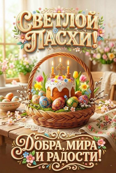 Светлой Пасхи