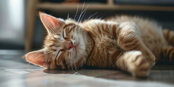 Сон рыжего кота