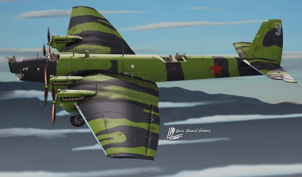 Бомбардировщик ТБ-3 (Copy)