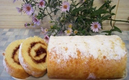 Быстрый и вкусный рулет