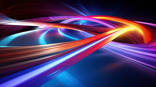 Colorful-lines-light-effects-blue-orange-dynamics