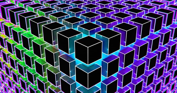 Black-purple-cubes-geometry-depth-light