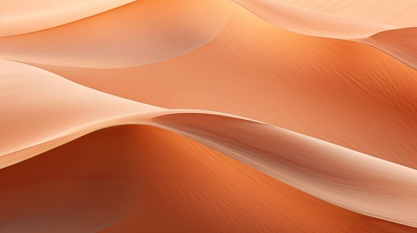 Sandy-orange-waves-desert-texture