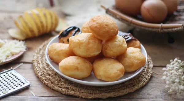 Картофельные пончики