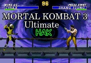 Ultimate Mortal Kombat 3 Hak