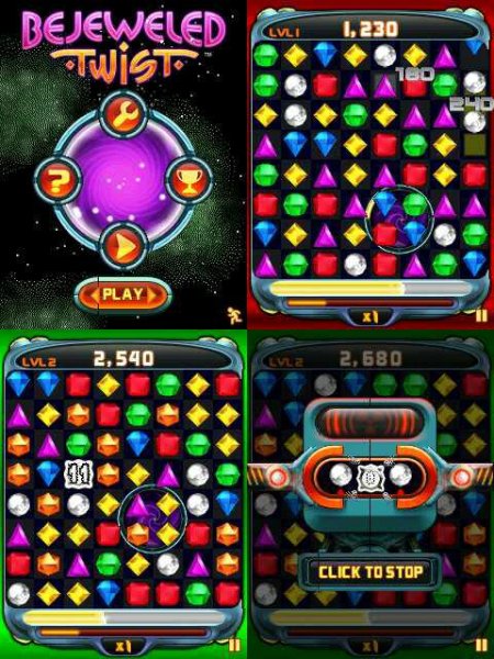 Bejeweled Twist 240x320 6280