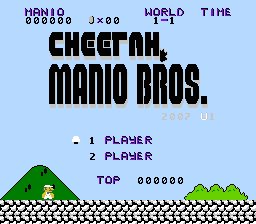 Cheetah Manio Bros. (SMB1 Hack) [!]