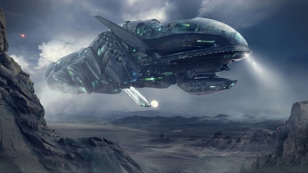 Vladtech giant-spaceship-2037