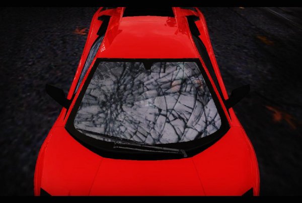 Новая текстура разбитого стекла