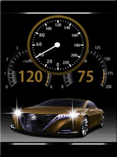 Gold suzuki car спидометр