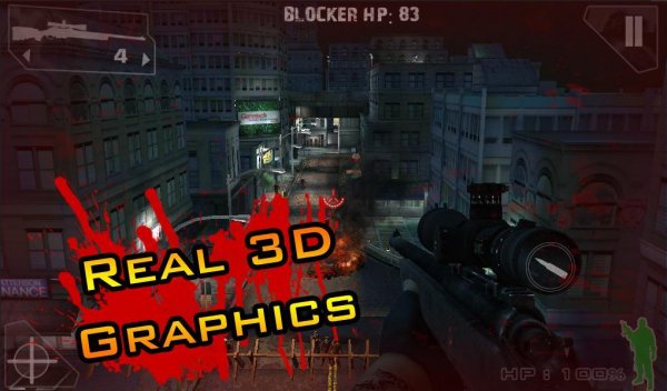 iSnipe Zombies HD (Beta) v 1.3