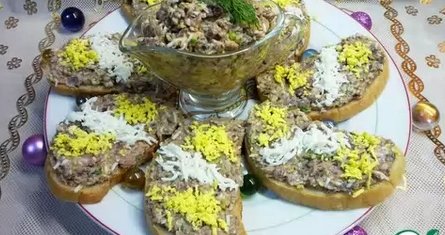 Намазка из фасоли