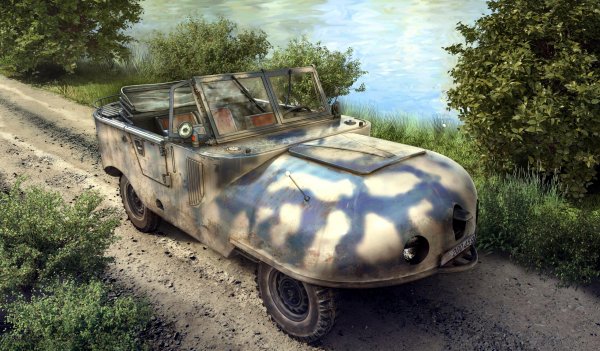 Schwimmwagen Trippel SG 6 - 38 (Copy)