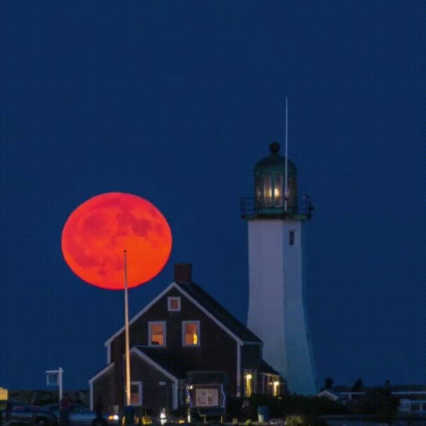 Восход Красной Луны