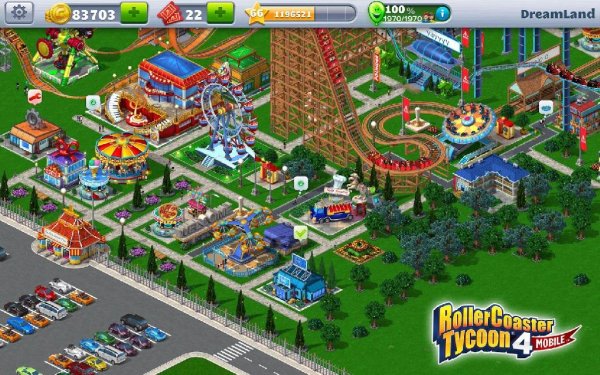 RollerCoaster Tycoon 4 Mobile v 1.1.1.1
