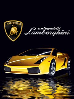 Lamborghini 240x320 gif