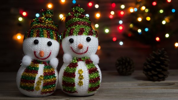 Winter holiday glow